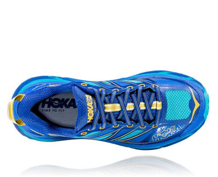 Hoka One One Spor Ayakkabı Kadın Mavi - Mafate Speed 2 - VF0831526